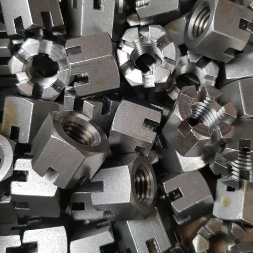 Hex Slotted Nuts