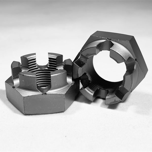 Hex Slotted Nuts