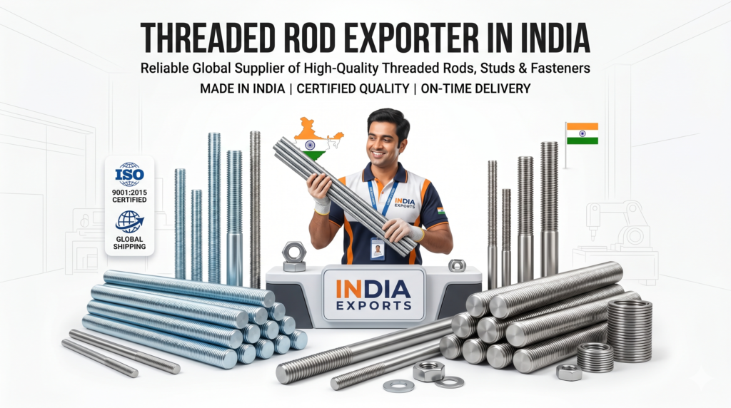 Threaded Rod Exporter in India