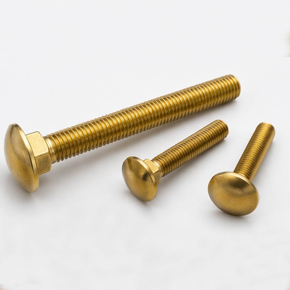 Brass carriage bolt international standard quality