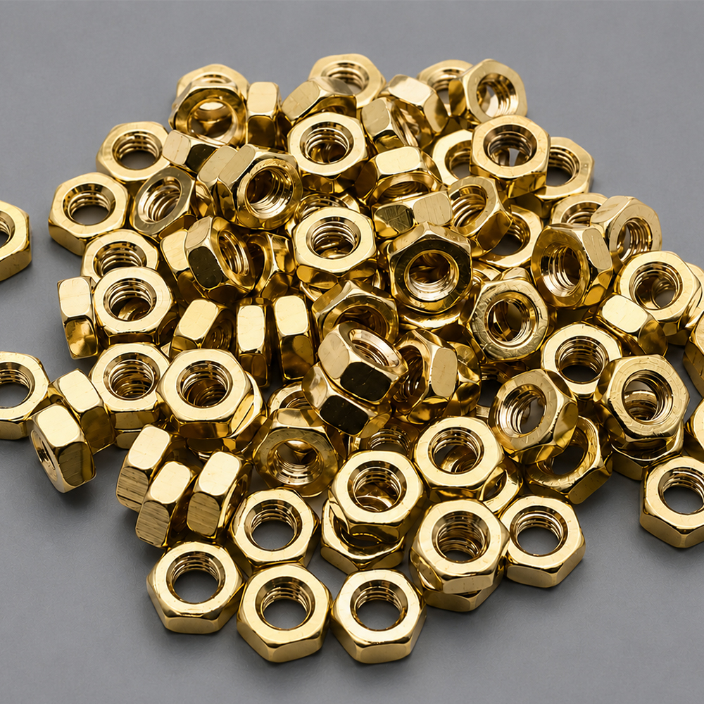 Brass Hex Nuts Manufacturer in India