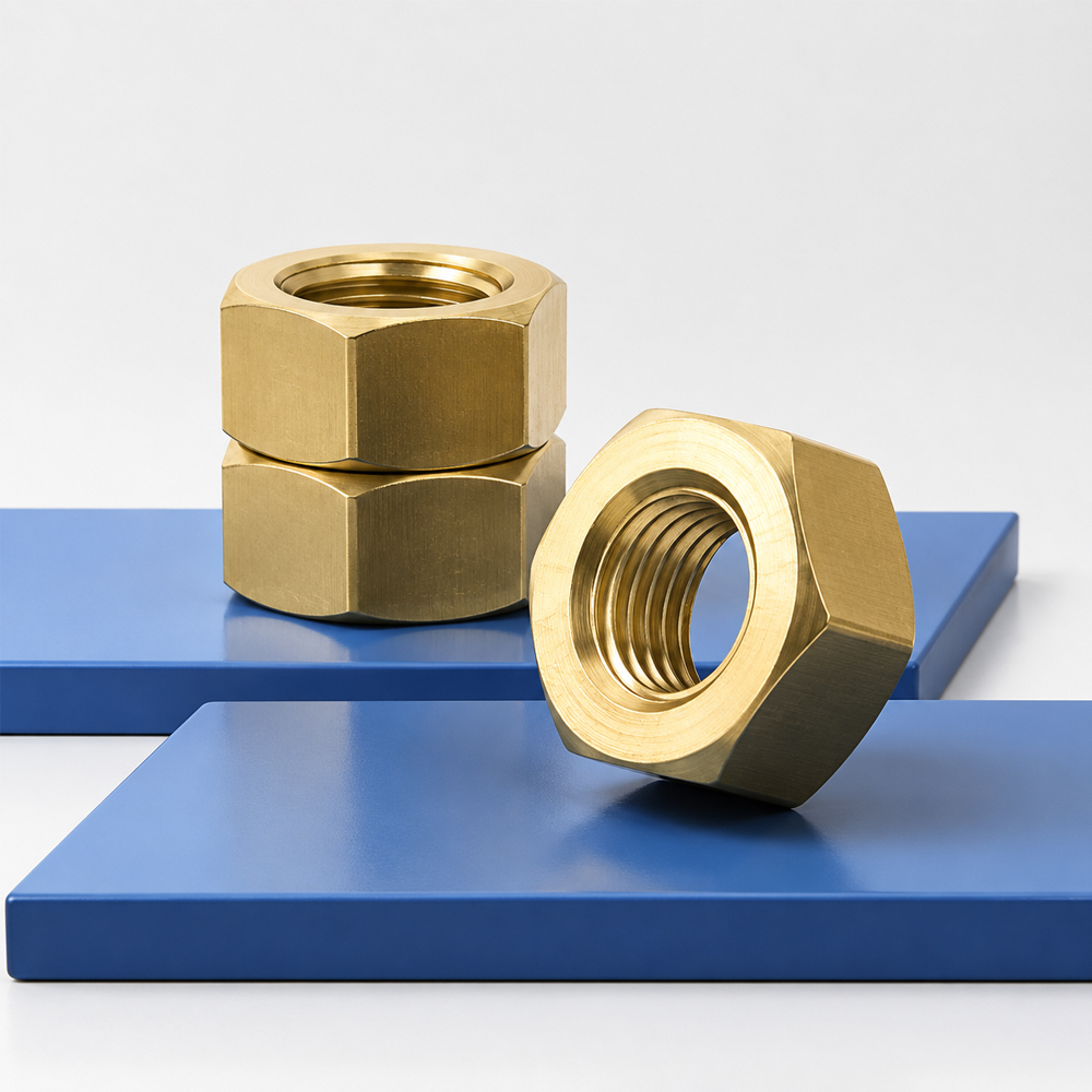 High-Quality Brass Hex Nuts Supplier