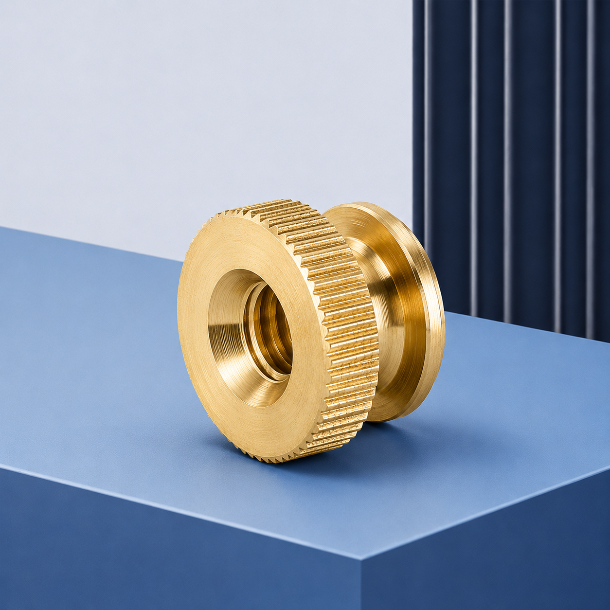 Corrosion Resistant Brass Knurled Nuts