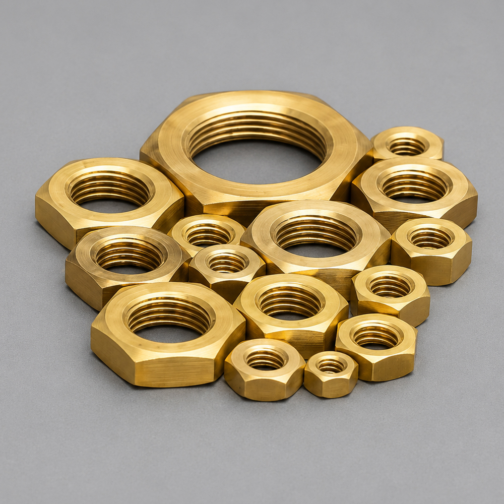 Custom Brass Lock Nuts Manufacturer