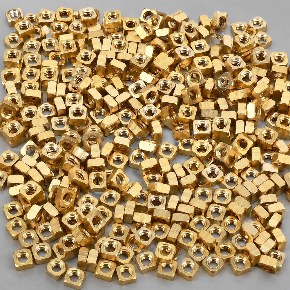 Corrosion Resistant Brass Square Nuts